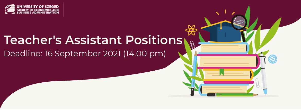 Application for Teacher's Assitant Positions