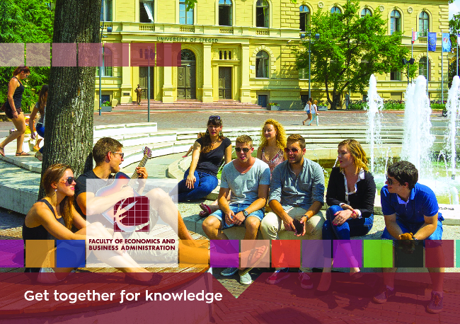 Informational brochure of the Faculty of Economics and Business Administration