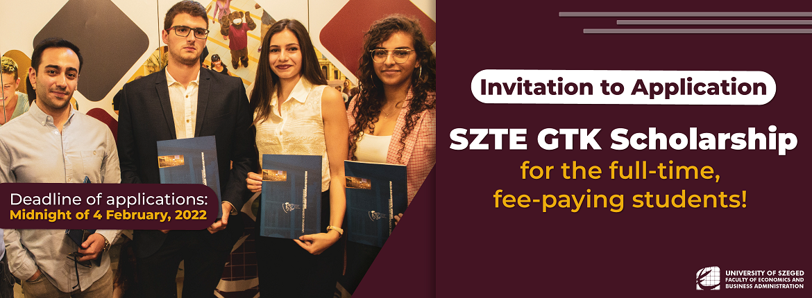 SZTE GTK Scholarship